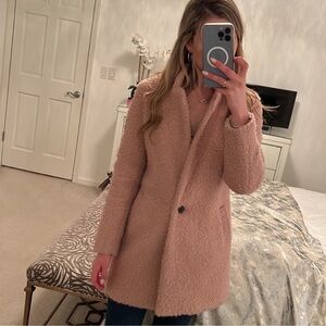 Old Navy Pink Teddy Coat